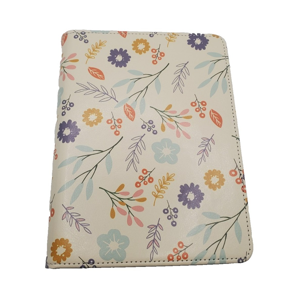 Kindle Leather Case Cover for Paperwhite‎ Signature Edition and 11th Gen Flower